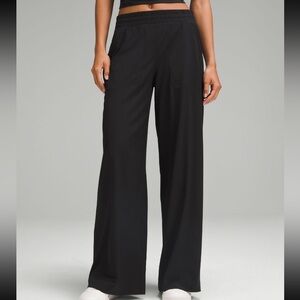 lululemon athletica Black Wide Leg Women's Pants